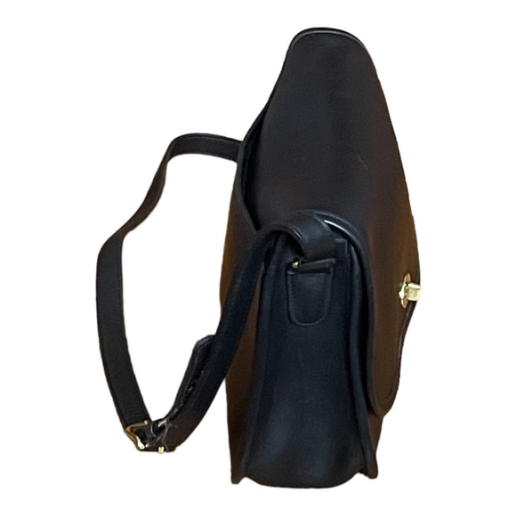 COACH Vintage City Bag Crossbody Shoulder Black Leather Handbag 9790 - Picture 13 of 15